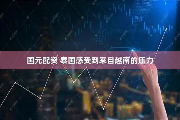 国元配资 泰国感受到来自越南的压力